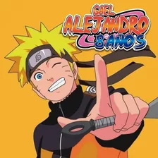 Naruto Lona Personalizada 1x1 Decorativa