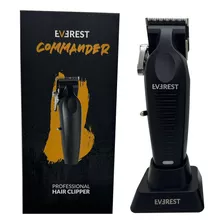 Máquina De Corte Clipper Everest Commander + Base De Carga 