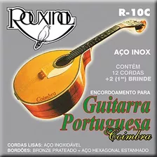 Encordoamento Rouxinol P/ Guitarra Portuguesa Coimbra - R10c