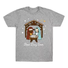 Playera Camiseta Nacimiento Niño Dios Jesus Virgen Maria Nav