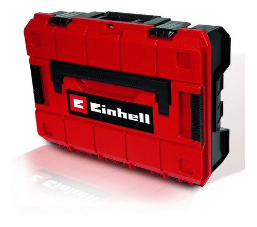 Maletin Caja Porta Herramientas Apilable Einhell Calidad Color Rojo E-case S-f