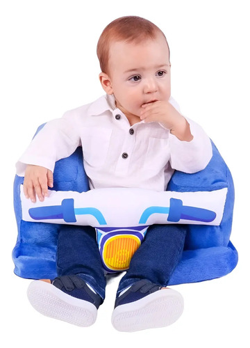 Assento De Apoio Para Bebe Sentar Poltrona Moto Almofada 
