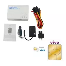 Kit Rastreador Coban Gps Bloqueador Veicular Tk-311c E Chip