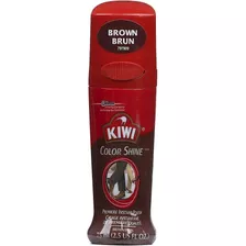 Kiwi Color Shine 2.5 Onzas Liquidas Marron Paquete De 3