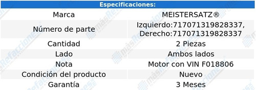 Par De Amortiguadores De Cajuela 300sl 91 Al 93 Meistersatz Foto 2