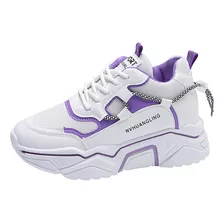 Tenis Casuales Blancos Para Mujer