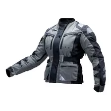 Campera Moto Mujer Adv Tri-tech Con Protecciones Proskin