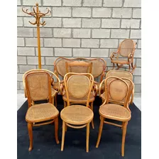 Esterillado Muebles Antiguos Thonet Sillones Sillas Mecedora