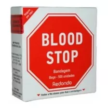 Blood Stop Curativo Redondo C/500 Unids - Bege 