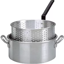 Rey Kooker Aluminio Freidora 10.5 Qt.