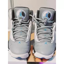 Tenis Jordan Six Rings Cool Grey Blue #6