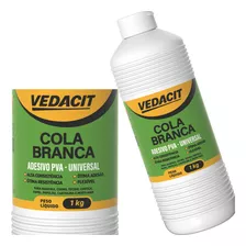 Cola Branca Universal Adesivo Pva P/ Artesanato Madeira 1kg