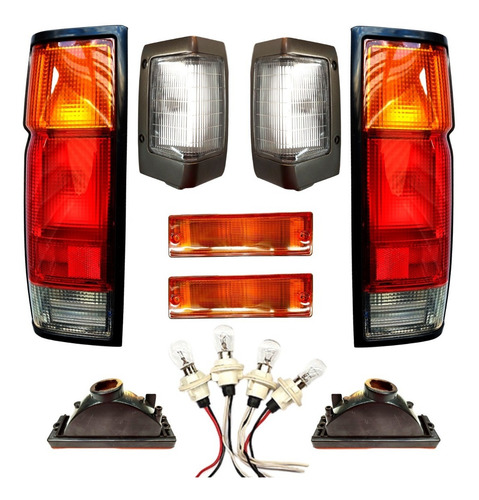 Nissan 720 Pick Up 87 88 89 90 91 Faros Con Foco Led 2 Pzas.