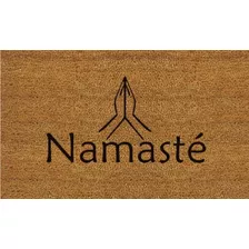 Home Y Más 120791729 Felpudo Namaste 17 X 29 X 060 Naturalbl