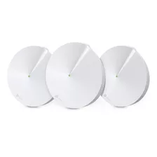 Sistema Wi-fi Mesh Deco M5 Ac1300 3 Pack + 3 Años Color Blanco