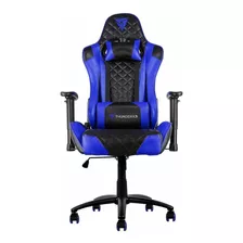 Cadeira Gamer Escritório Thunderx3 Tgc12 Black Blue