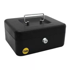 Caja De Efectivo Yale Mediana Color Negro