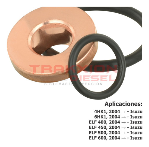 Kit De Sellos O-ring De Inyector Diesel Para Elf 500 Isuzu Foto 7