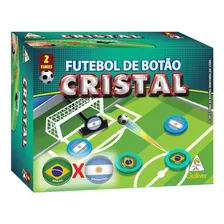 Futebol Botão Cristal Seleções Brasil X Argentina Gulliver