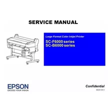 Manual De Servicio F6070 Epson Inglés.