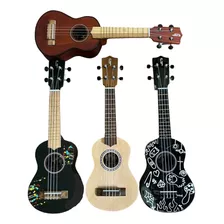 Ukelele Soprano, Incluye Forro, Método Y Pua 