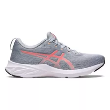 Tenis Mujer Asics Versablast 2 St Grey Color Gris Diseño De La Tela Liso Talla 24.5