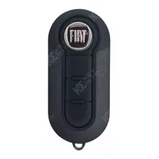 Carcasa Llave Fiat 500, Bravo, Punto, Otros. Con Logo