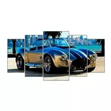 Quadros Decorativo Shelby Cobra Clássico 128x60 Lindo N3