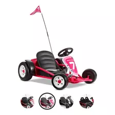 Carro Electrico Radio Flyer Ultimate Go-kart Individual Rosa