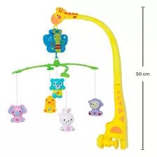 Mobile Musical Girafa Com Animais Buba - 5849