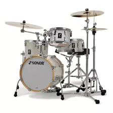 Sonor Aq2 Safari 4 Piezas Shell Pack Con Caja - Blanco Mari.