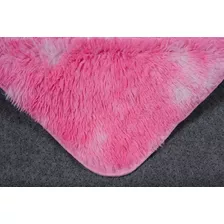 Tapete Jd Home_decor Peludo / Felpudo Cor Rosa Shaggy - De 2m X 1.4m