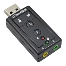 Tarjeta De Sonido Por Usb, Calidad 7.1