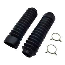 Par Cubre Polvos Moto Acordeon Barras Suspension Universales