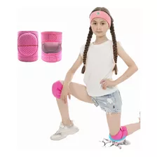 Par Protector De Rodillera Niños Elastica Compresion Deporte