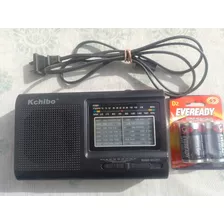 Radio Kchibo Kk-2005 Incluye Pilas Y Cable No Sony Philips