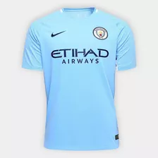 Camisa Manchester City 17/18 - Personalize Grátis