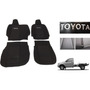 Estribos Negros Toyota Hilux Doble Cabina Tipo Oem 2016-2022
