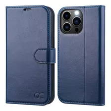 Funda Ocase Tipo Cartera Para iPhone 13 Pro Max-blue