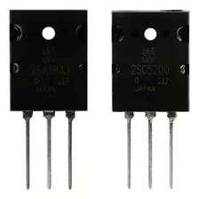 Par Transistor Potência 2sa1943/2sc5200 Original Chipsce