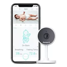 Sense-u Monitor De Video Para Bebé Con Cámara Wifi Hd 1080p