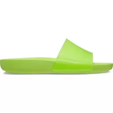 Chinelo Crocs Splash Shine Slide Limeade