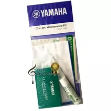 Kit De Limpeza Para Clarinete Yamaha Cl-m Com 6 Itens