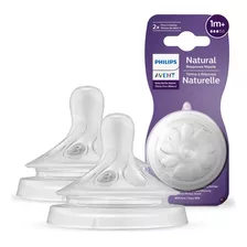 Mamilas Anticólicos Avent Tetina Natural Flujo 3, 2 Piezas