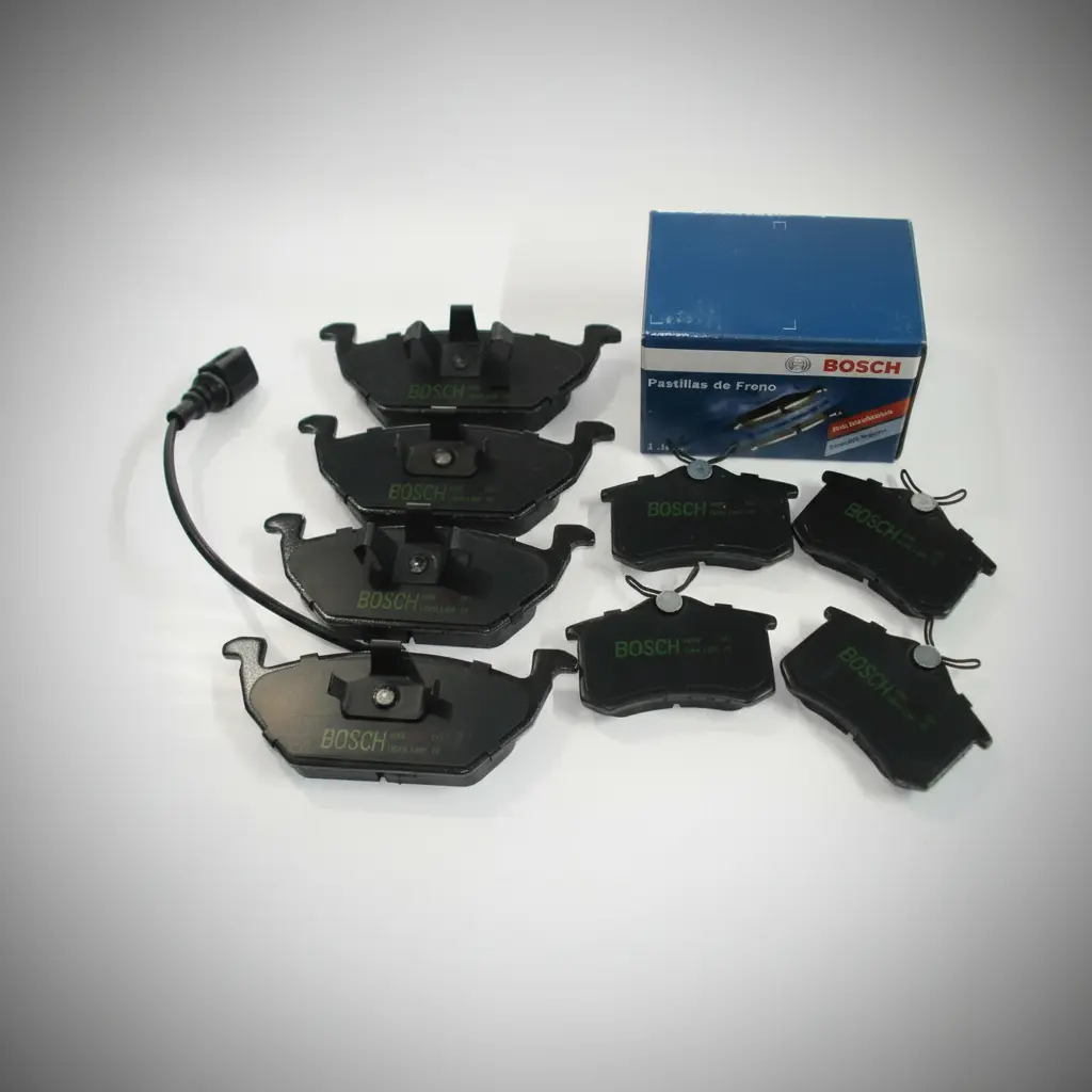 Kit Pastillas De Freno Bosch X 4 Ruedas P/ Vw Bora 2.0