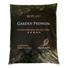 Substrato Bioplant Garden Premium C/ Casca De Arroz 20kg