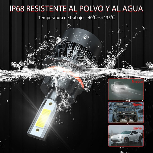 Bombilla Led Para Faros Delanteros Ford Edge 2011 2012 2013 Foto 3