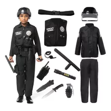 Spooktacular Creations Halloween Swat Oficial Para Niños, Di
