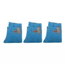 Kit 3 Calças Docks Jeans Original Fit Masculina Com Elastano