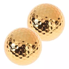 Pelotas De Golf Brillantes, Mxgod-002, 2 Pzas, 4cm Ø, Golf O